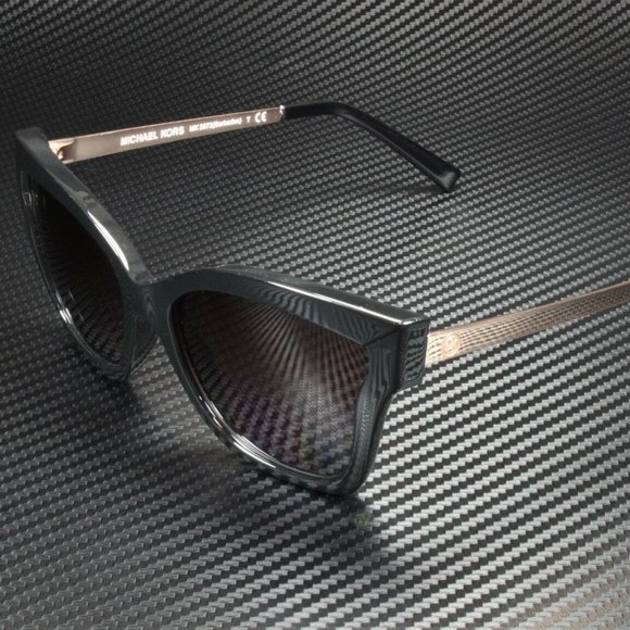 Michael Kors Black Grey 56mm Sunglasses